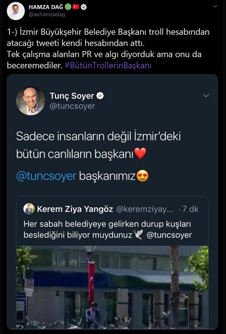 Tunç Soyer fena rezil oldu! Yanlışlıkla kendi hesabından attı