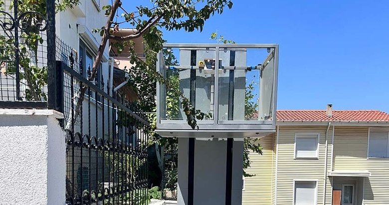Kaçak asansör komşularının rahatını kaçırdı