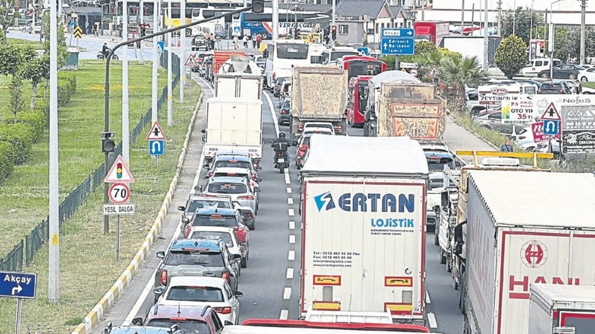 Yollarda bayram göçü