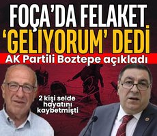 İzmir Foça’da felaket ’geliyorum’ dedi!