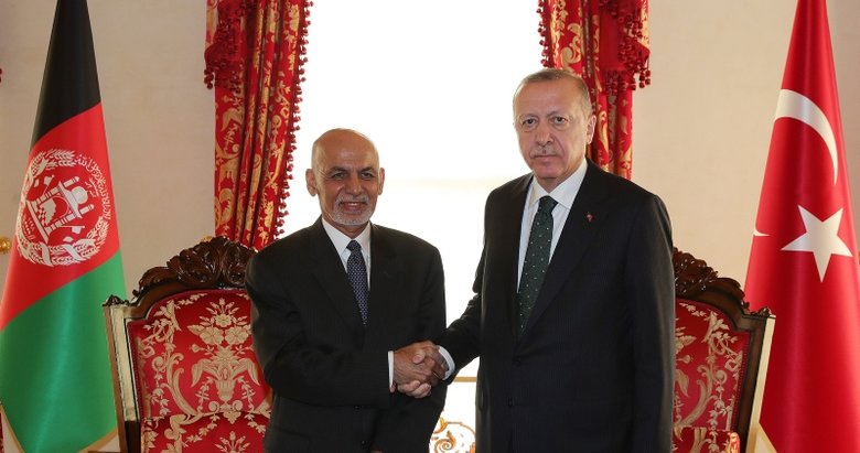 Başkan Erdoğan İstanbul’da Eşref Gani ile bir araya geldi