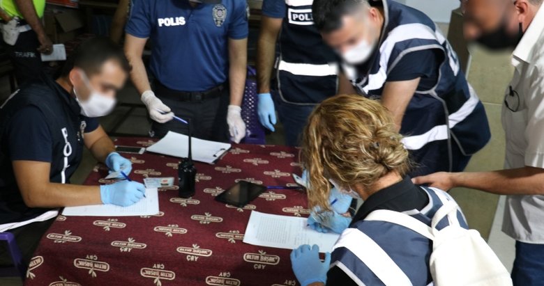 Denizli’de 520 farklı adres denetlenerek operasyon düzenlendi