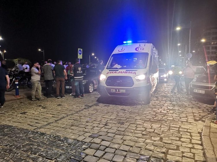 İzmir’e gelen polis göğsünden bıçaklanarak ağır yaralandı