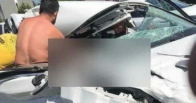 İzmir’de otoyol çıkışında feci kaza: 1 ölü, 1 yaralı