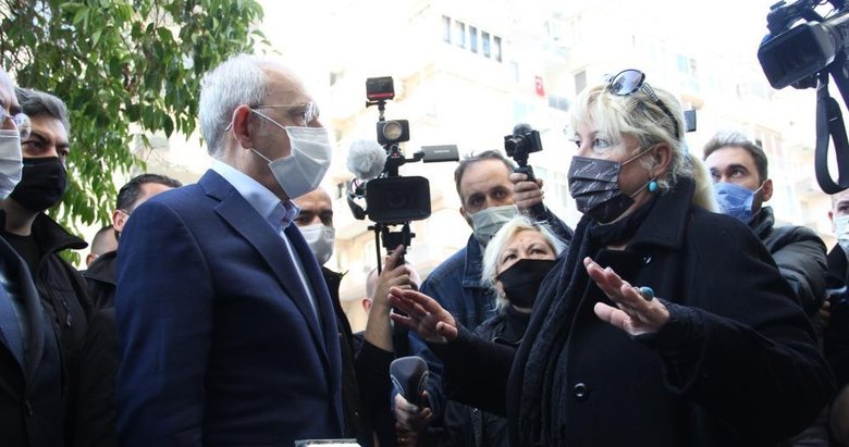 İzmir’de esnaftan Kılıçdaroğlu’na sel tepkisi