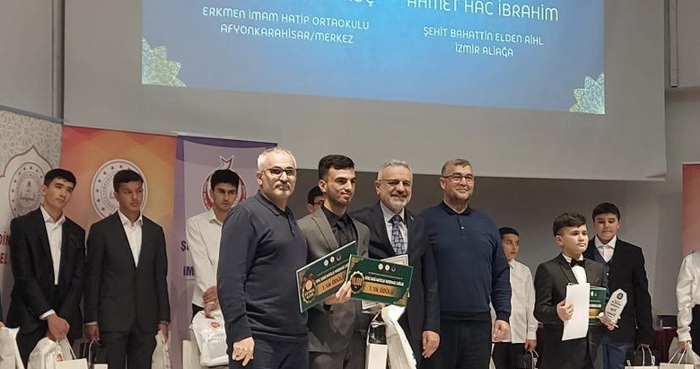 Kur’an-ı Kerim’i güzel okuma yarışmasında Ege Bölge Birincisi İzmir’den çıktı