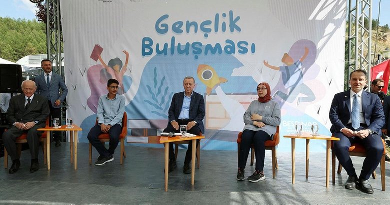 Başkan Erdoğan Adıyaman’da gençlerle buluştu