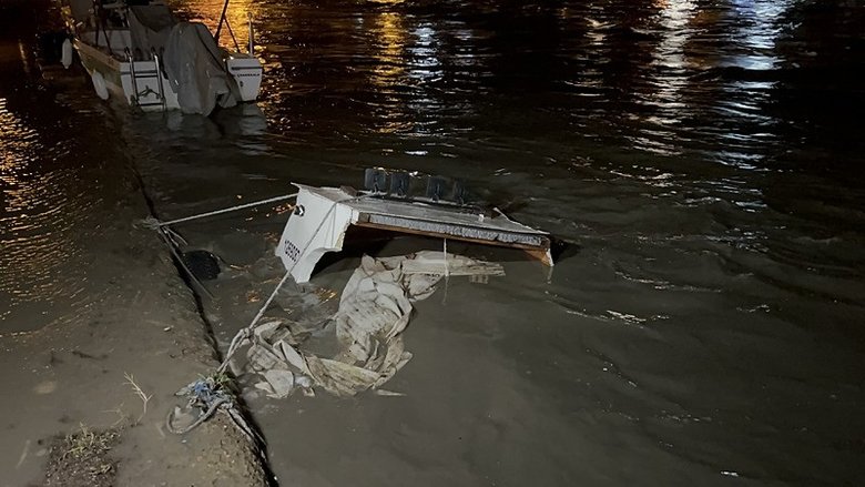 Çanakkale’de sağanak! Kepez Çayı ve Sarıçay taştı