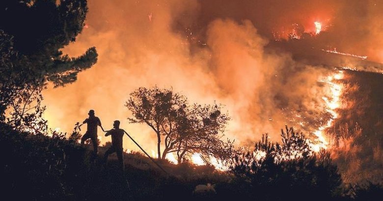 Çanakkale’nin ciğerleri alev alev yandı, kül oldu