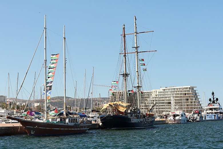 Küresel Sumud Filosu’ndaki 10 tekne daha Tunus’tan Gazze’ye doğru çıktı