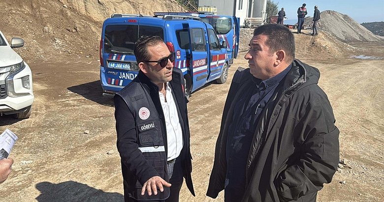 Bodrum’da meraya kurulan kaçak taş kırma tesisine 5 milyon lira ceza