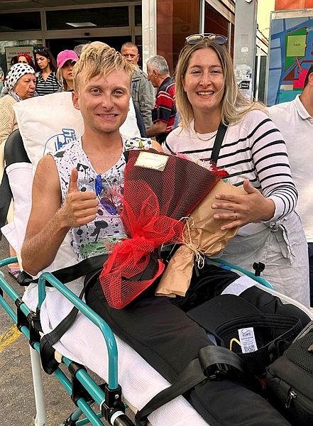 İzmir’de kaza yapan İtalyan bisikletçiden haber var