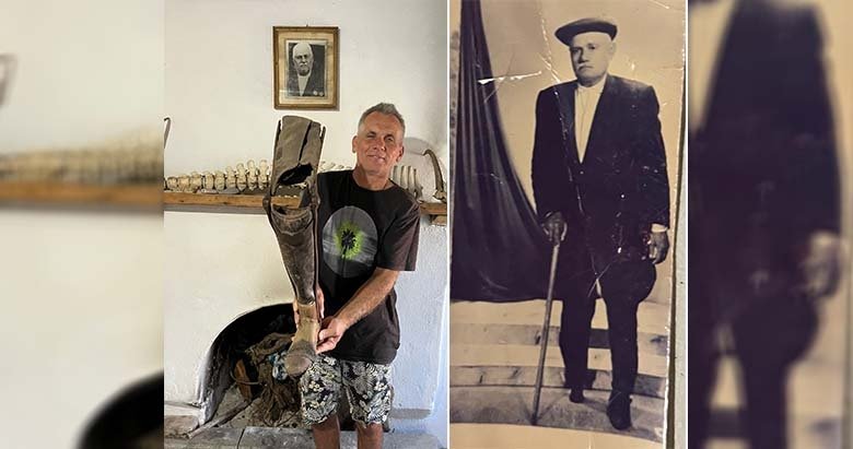 Vatanseverlik sembolü! Yüz yıllık gurur: Ahşap ayak