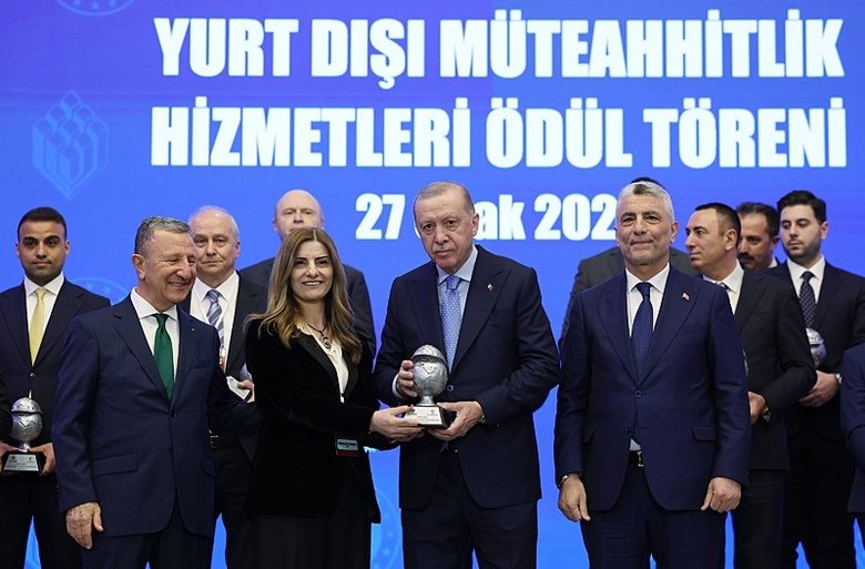 Başkan Erdoğan’dan Yurt Dışı Müteahhitlik Hizmetleri Başarı Ödülleri Töreni’nde önemli mesajlar