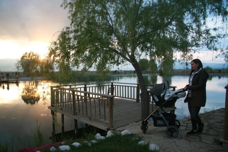 Denizli’nin saklı küçük ‘cennet’i Ucarı Göleti