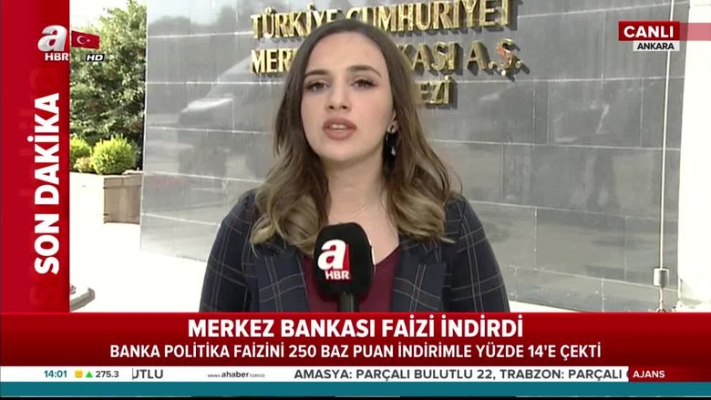Merkez Bankası faiz kararını açıkladı