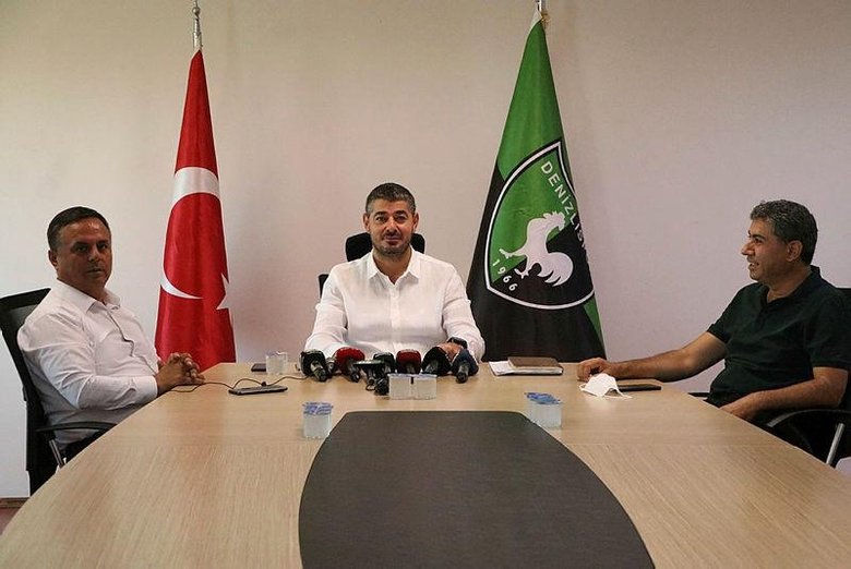 Denizlispor Başkanı Uz: 13 yönetici çakı gibi görevinin başında