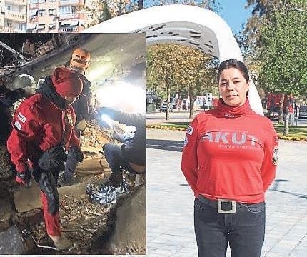 Depremzedelere anne şefkati