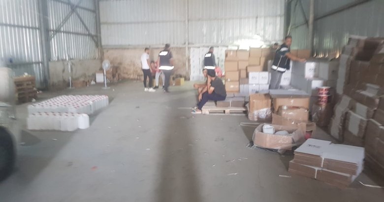 İzmir’de besi çiftliğine sahte alkol operasyonu
