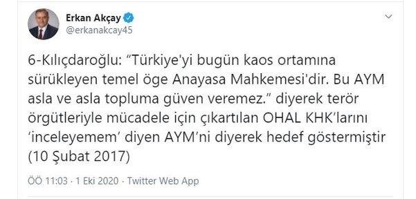 MHP’li Erkan Akçay: CHP Grup Başkanvekili Özgür Özel, terör destekçilerine sahip çıkıyor