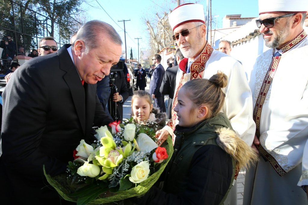 Gümülcine’de ’Erdoğan’ coşkusu