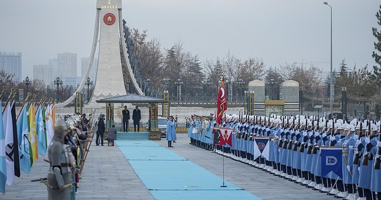 Başkan Erdoğan, Karadağ Cumhurbaşkanı Milatoviç’i resmi törenle karşıladı