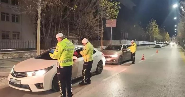 451 bin 675 sürücüye ceza yağdı