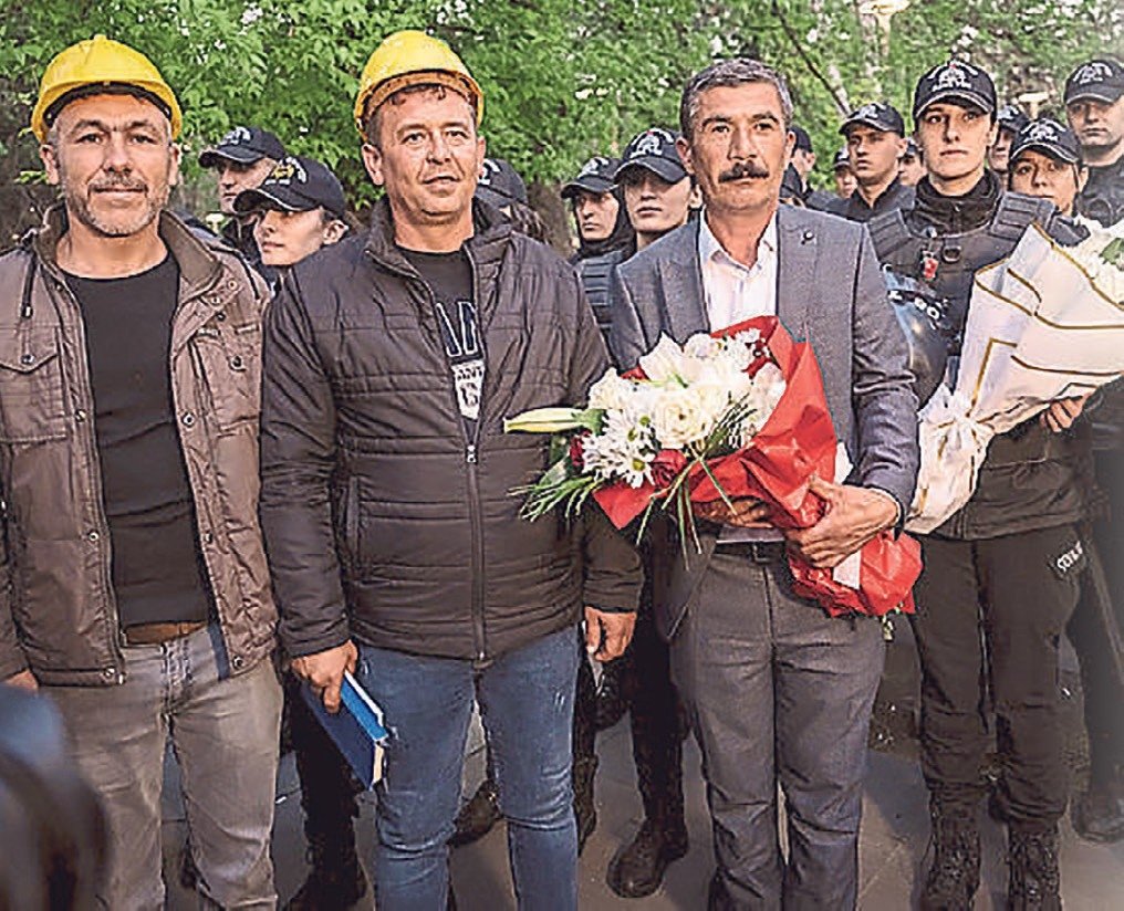 Maden işçilerinin eyleminde mutlu son