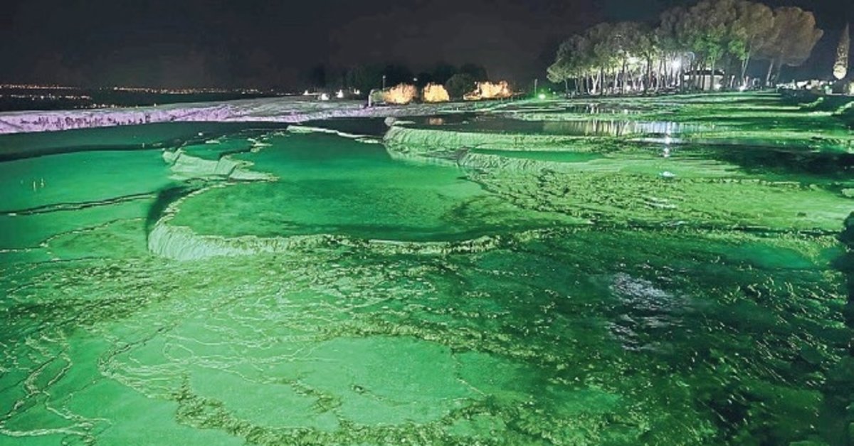 Pamukkale ‘yeşilkale’ oldu