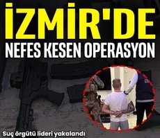 İzmir’de nefes kesen operasyon