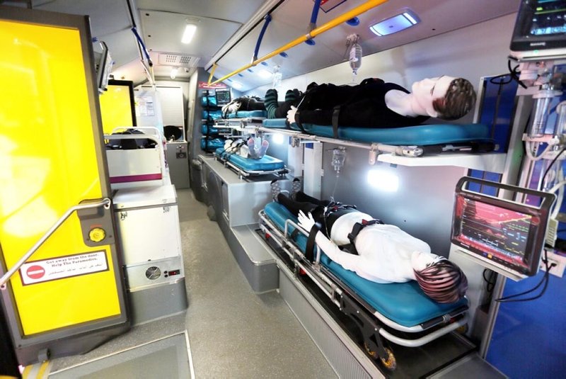 Bodrum’da dünyanın tam donanımlı, ilk mobil hastane otobüsü