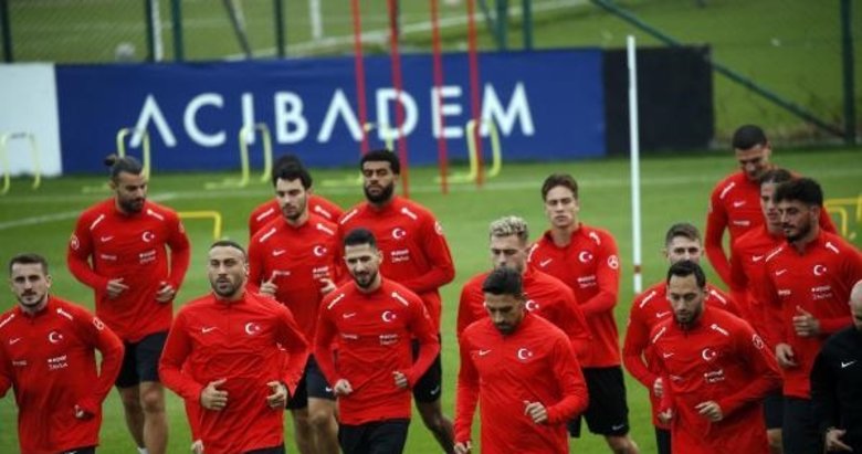 A Milliler, Hırvatistan maçı hazırlıklarına başladı