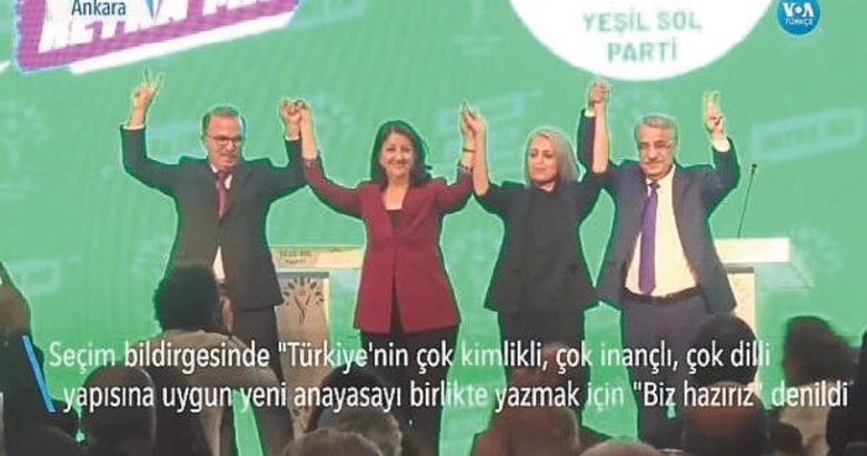 HDP-Yeşil Sol Parti toplantısında Kılıçdaroğlu ruhu