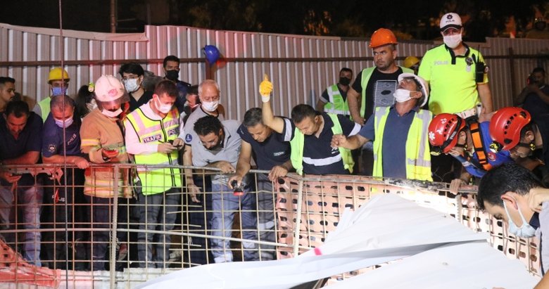İzmir’de facia! Metro inşaatındaki 25 metrelik boşluğa düştü