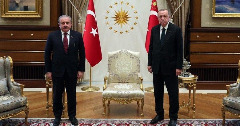 Başkan Recep Tayyip Erdoğan’dan, TBMM Başkanı Şentop’a tebrik telefonu