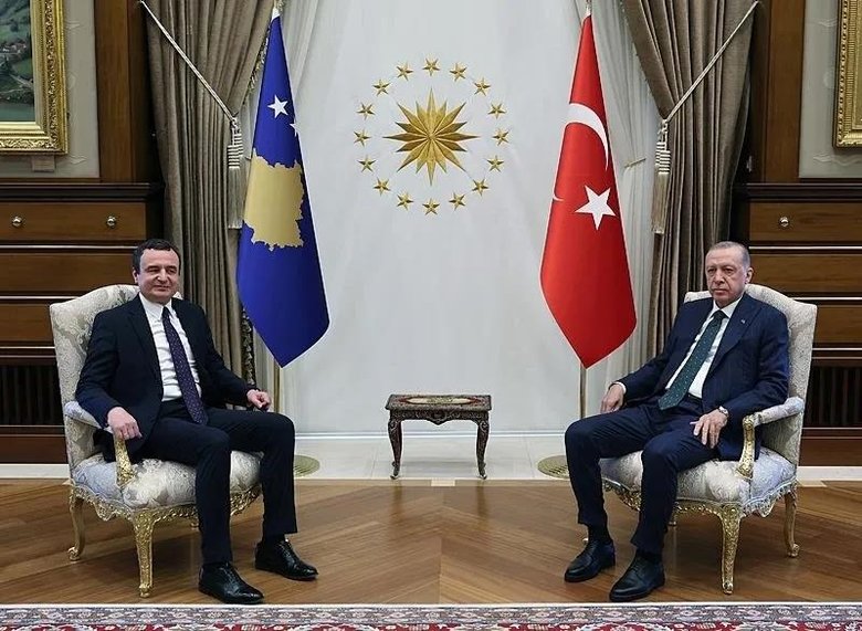 Başkan Erdoğan Kosova Başbakanı Albin Kurti’yi kabul etti