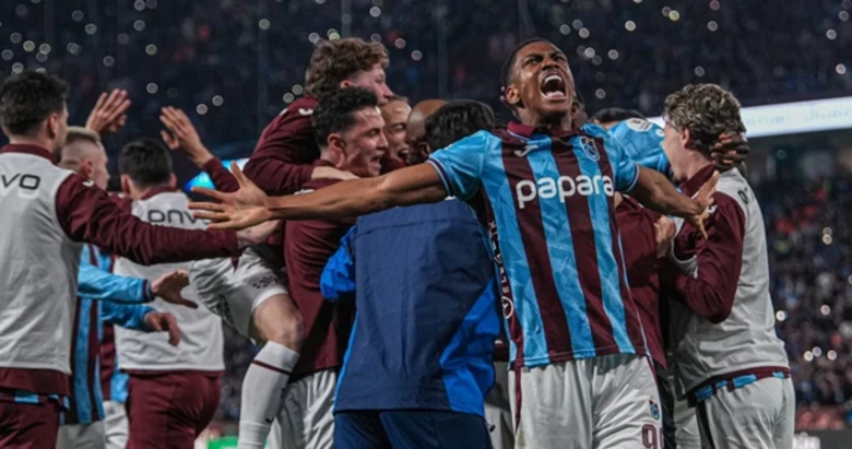Trabzonspor kenetlendi