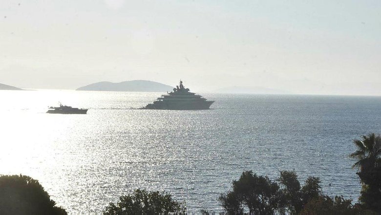 Jeff Bezos’un lüks yatı Yalıkavak’a demir attı