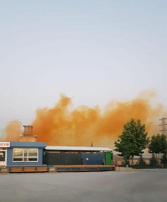 Kütahya’daki azot fabrikasında patlama