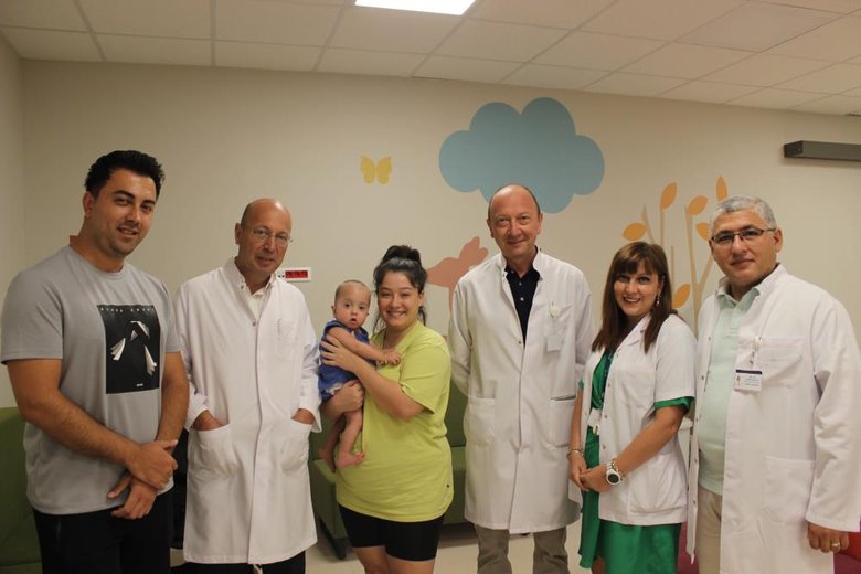 Halasından aldığı organ, Çağatay bebeğe hayat oldu