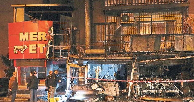 İzmir’deki iş yerine kundaklama iddiası