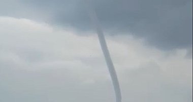 Denizde hortum paniği!