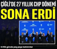 Çiğli’de 27 yıllık CHP dönemi sona erdi