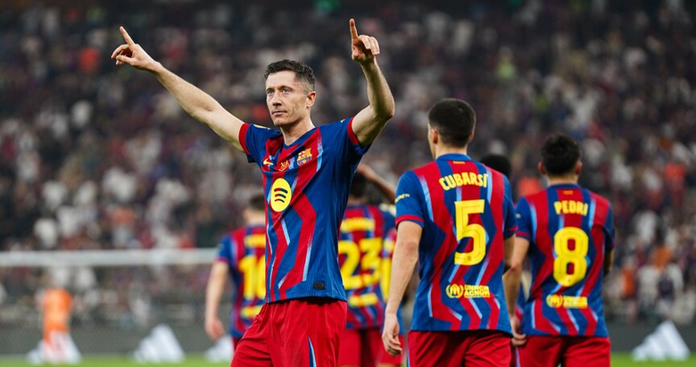 Lewandowski Barça’ya veda etti