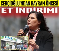 Çerçioğlu’ndan bayram öncesi et indirimi
