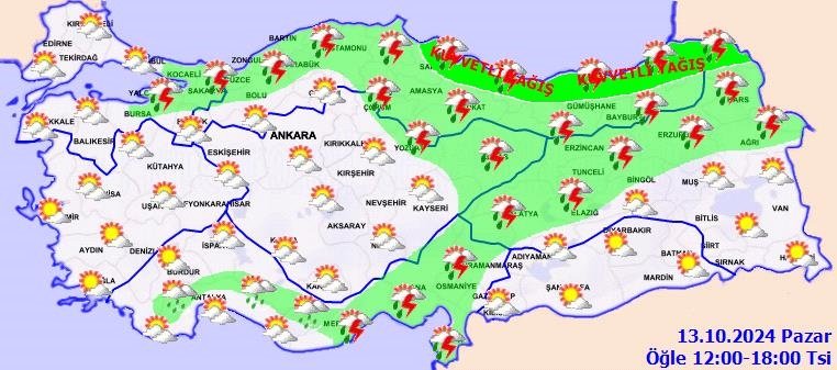 27 il için uyarı üstüne uyarı: Gök gürültülü sağanak geliyor! İzmir’de bugün hava nasıl olacak?