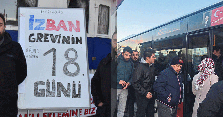 İZBAN grevi sabır taşırıyor