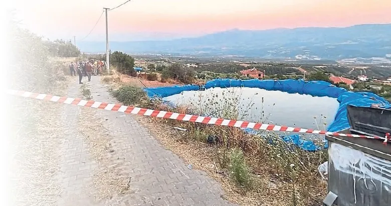 Sulama göletinde acı son