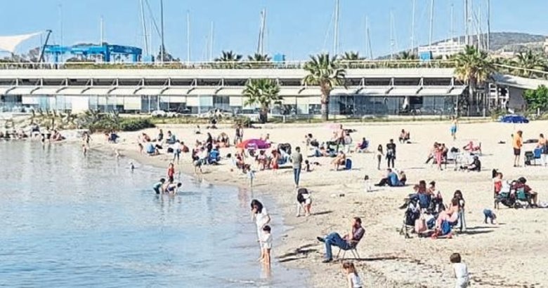 Aydın’da oyunu kullanan soluğu plajda aldı