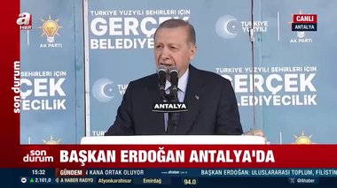 Erdoğan’dan muhalefete: Bütün sermayeleri yalan